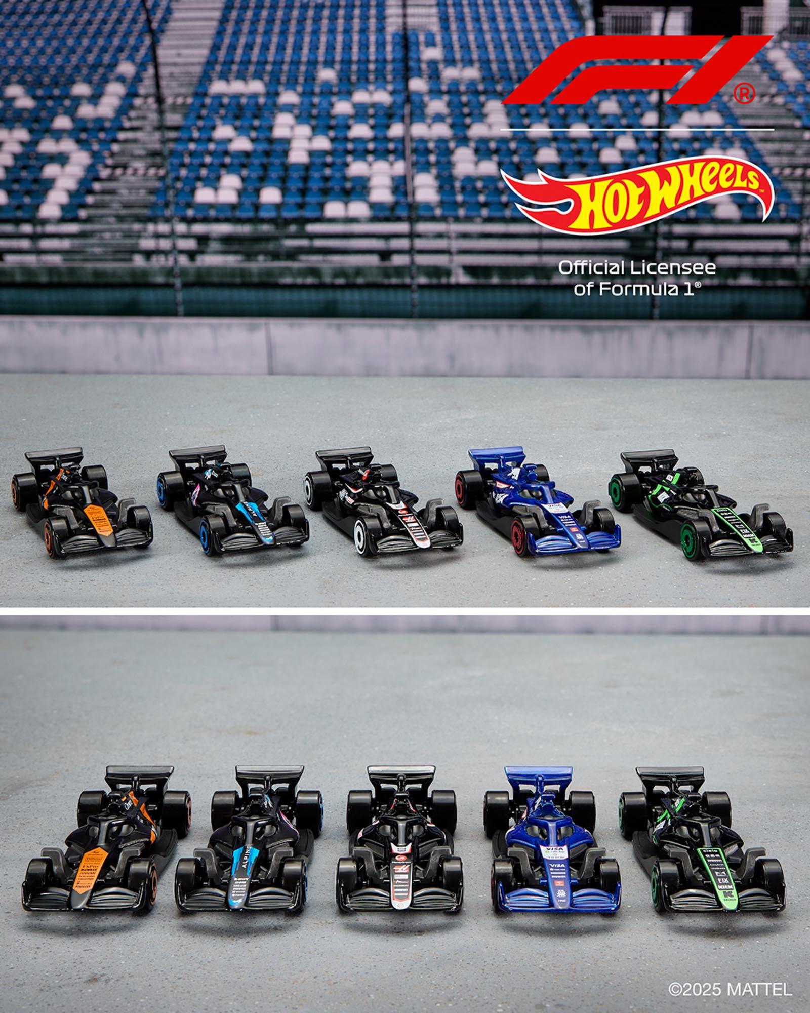 Hot wheels Basic Race Team 5 Car Pack