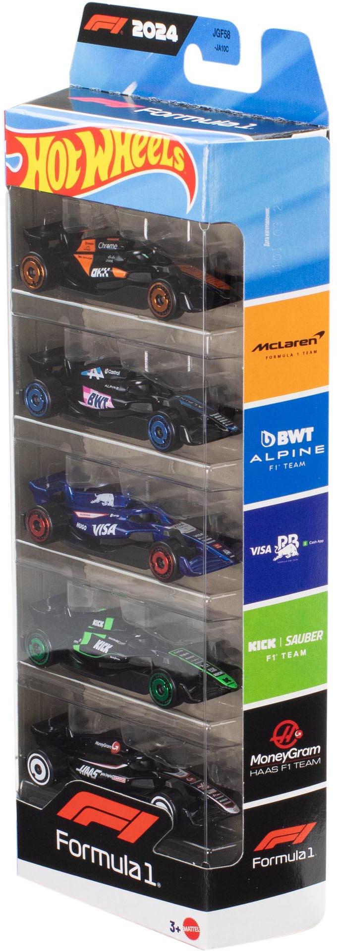 Hot wheels Basic Race Team 5 Car Pack