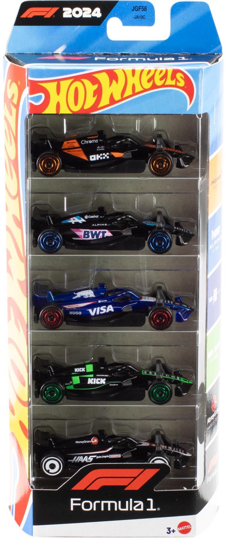 Hot wheels Basic Race Team 5 Car Pack