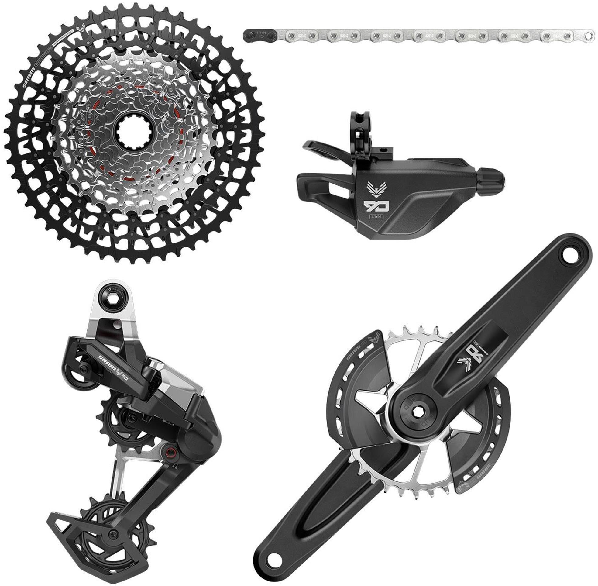 Halfords SRAM Eagle 90 DUB T-Type Groupset, 170mm | Extra 8% off for BC Members