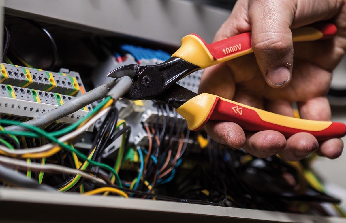 BAHCO 2101S-160 ERGO INS SIDE CUTTING PLIERS