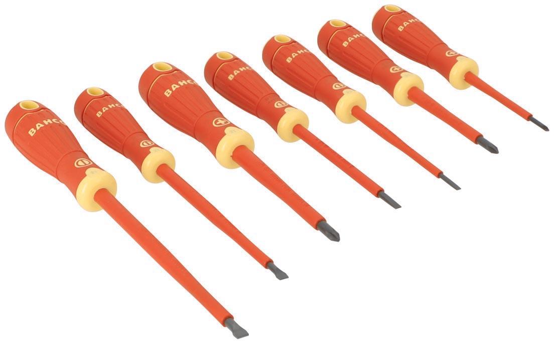 7PC INSULATED SCREWDRIVER SET SLOT/PH
