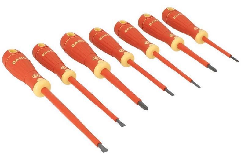 7PC INSULATED SCREWDRIVER SET SLOT/PH 7PC INSULATED SCREWDRIVER SET SLOT/PH