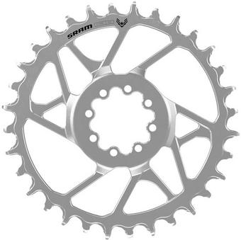 SRAM Eagle T-Type Direct Mount Chainring 8-bolt Silver, 30T