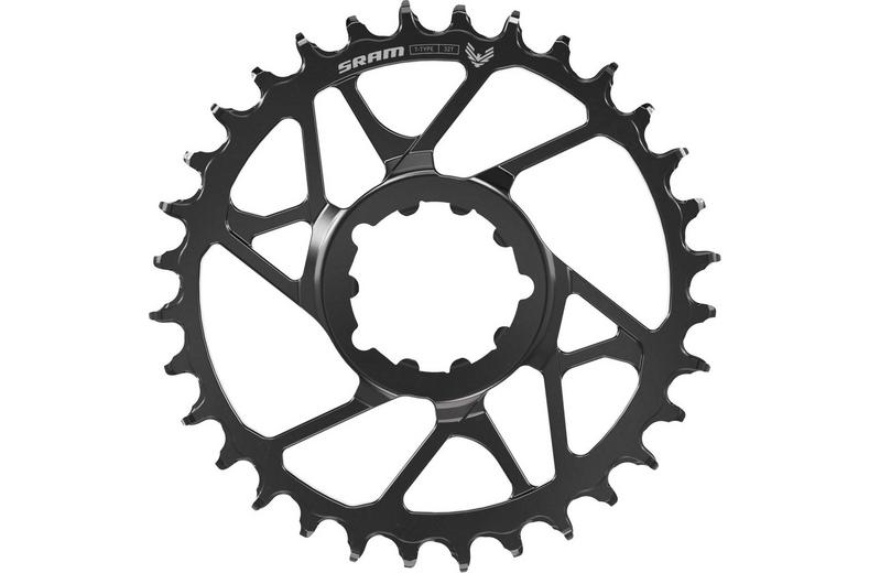 SRAM Eagle 70 T-Type Direct Mount Chainring 3-bolt Black, 30T SRAM Eagle 70 T-Type Direct Mount Chainring 3-bolt Black, 30T