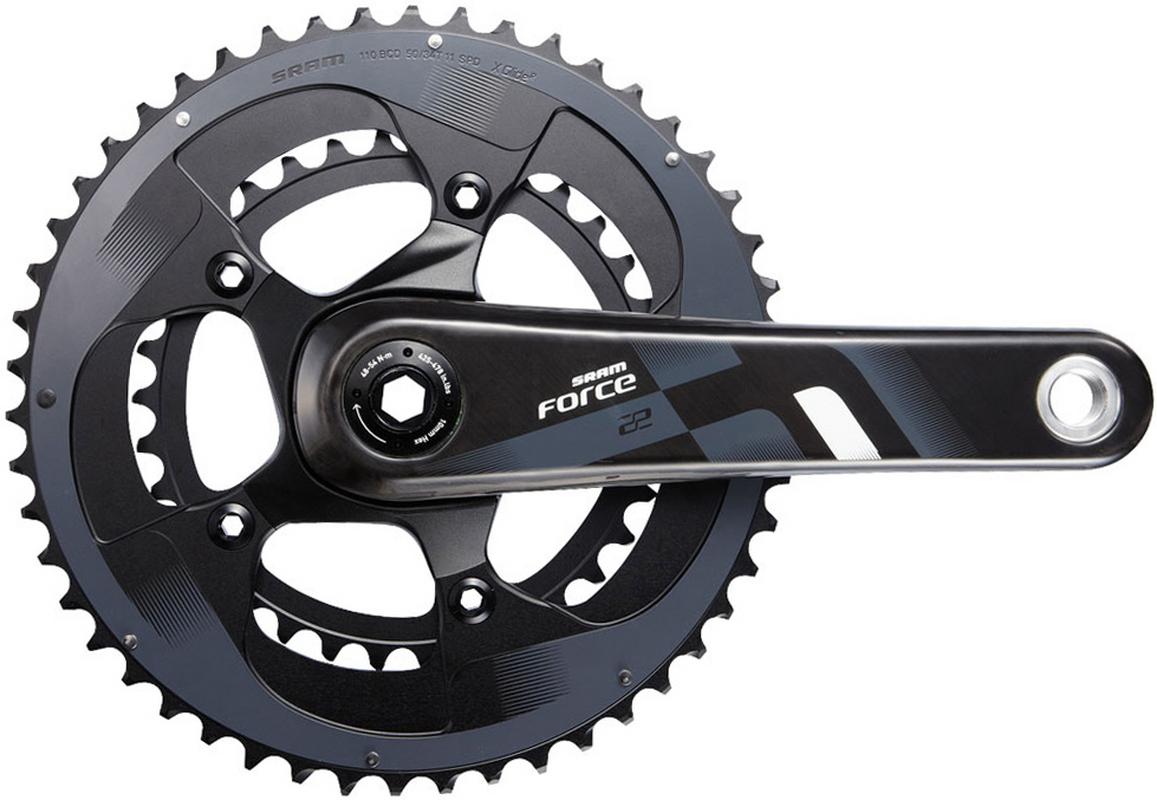 Halfords Sram Force 22 Gxp Chainset 53/39T 172.5Mm | Extra 8% off for BC Members