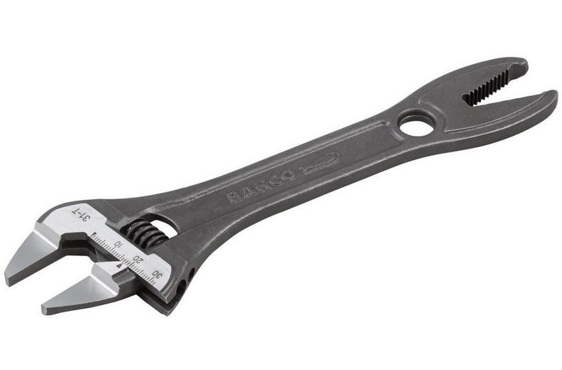 Bahco THIN JAW 8IN ADJ Wrench SHARK JAWS Bahco THIN JAW 8IN ADJ Wrench SHARK JAWS