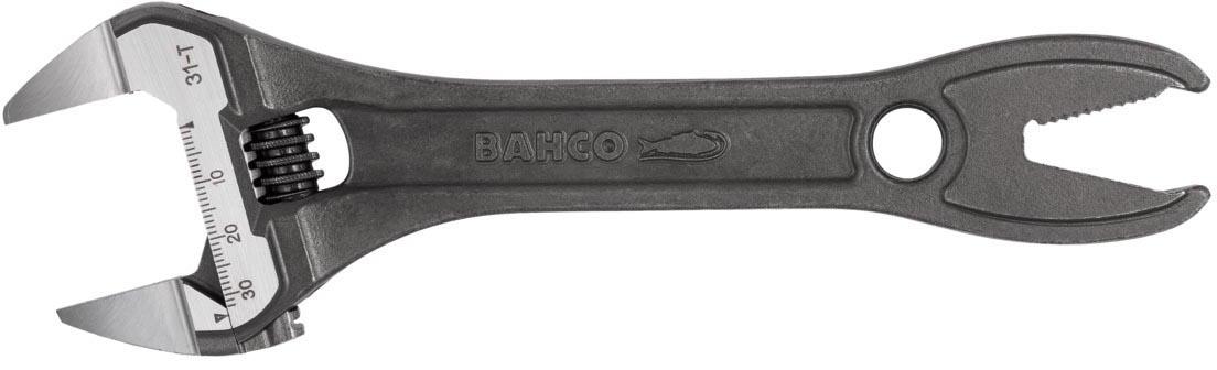 Bahco THIN JAW 8IN ADJ Wrench SHARK JAWS
