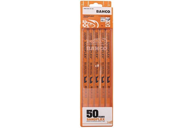 BAHCO 3906-18 HACKSAW BLADES 12 X 18 (100) BAHCO 3906-18 HACKSAW BLADES 12 X 18 (100)
