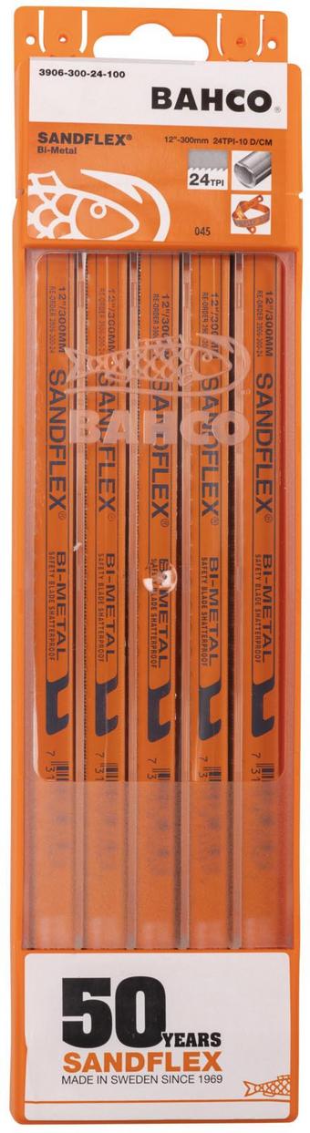 BAHCO 3906-24 HACKSAW BLADES 12 X 24 (100)