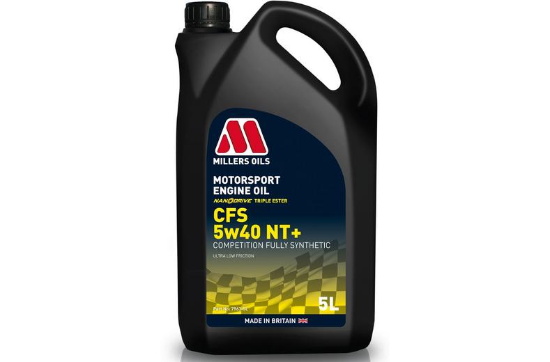 Millers Oils CFS 5W40 NT+ Motorsport Engine Oil - 5L Millers Oils CFS 5W40 NT+ Motorsport Engine Oil - 5L