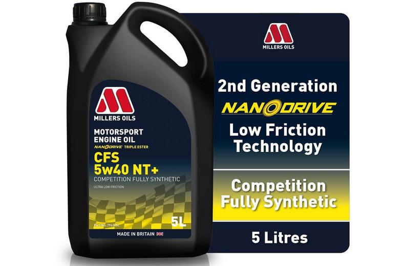 Millers Oils CFS 5W40 NT+ Motorsport Engine Oil - 5L Millers Oils CFS 5W40 NT+ Motorsport Engine Oil - 5L