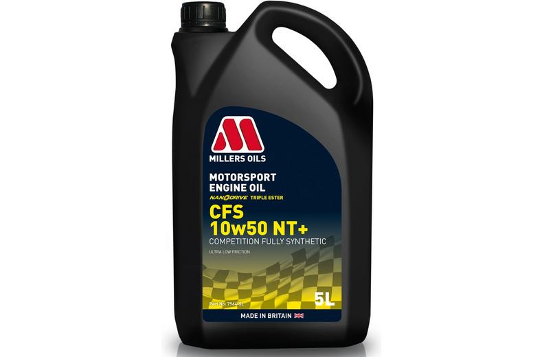 Millers Oils CFS 10W50 NT+ Motorsport Engine Oil - 5L Millers Oils CFS 10W50 NT+ Motorsport Engine Oil - 5L