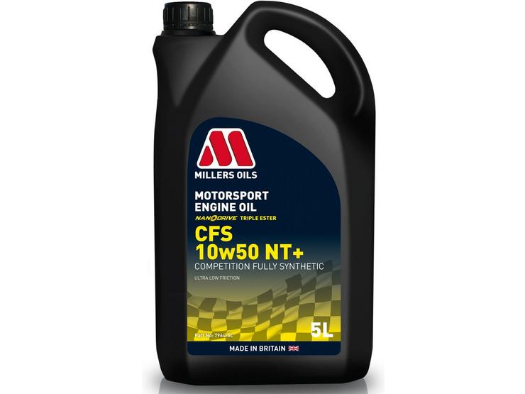 Millers Oils CFS 10W50 NT+ Motorsport Engine Oil - 5L