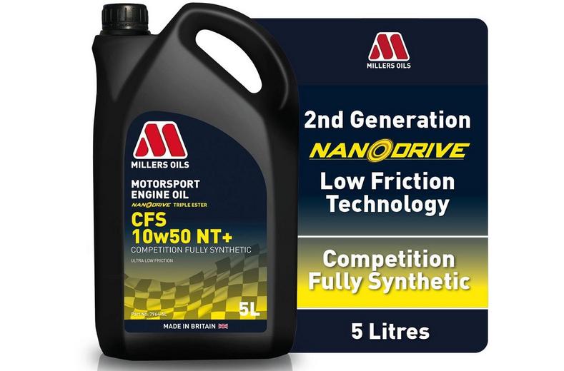 Millers Oils CFS 10W50 NT+ Motorsport Engine Oil - 5L Millers Oils CFS 10W50 NT+ Motorsport Engine Oil - 5L