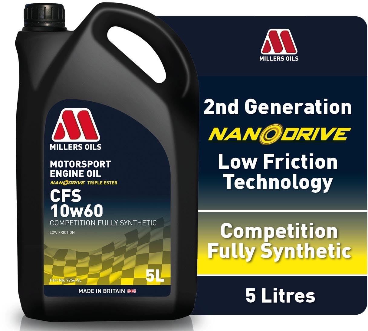 Millers Oils CFS 10W60 Motorsport Engine Oil - 5L
