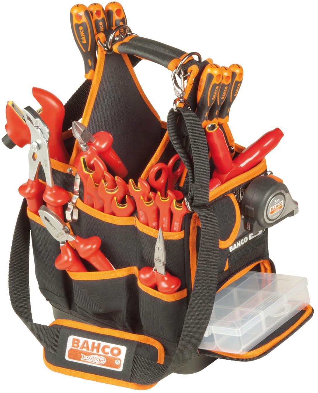 12IN ELECTRICIANS BAG-HARD BOTTOM