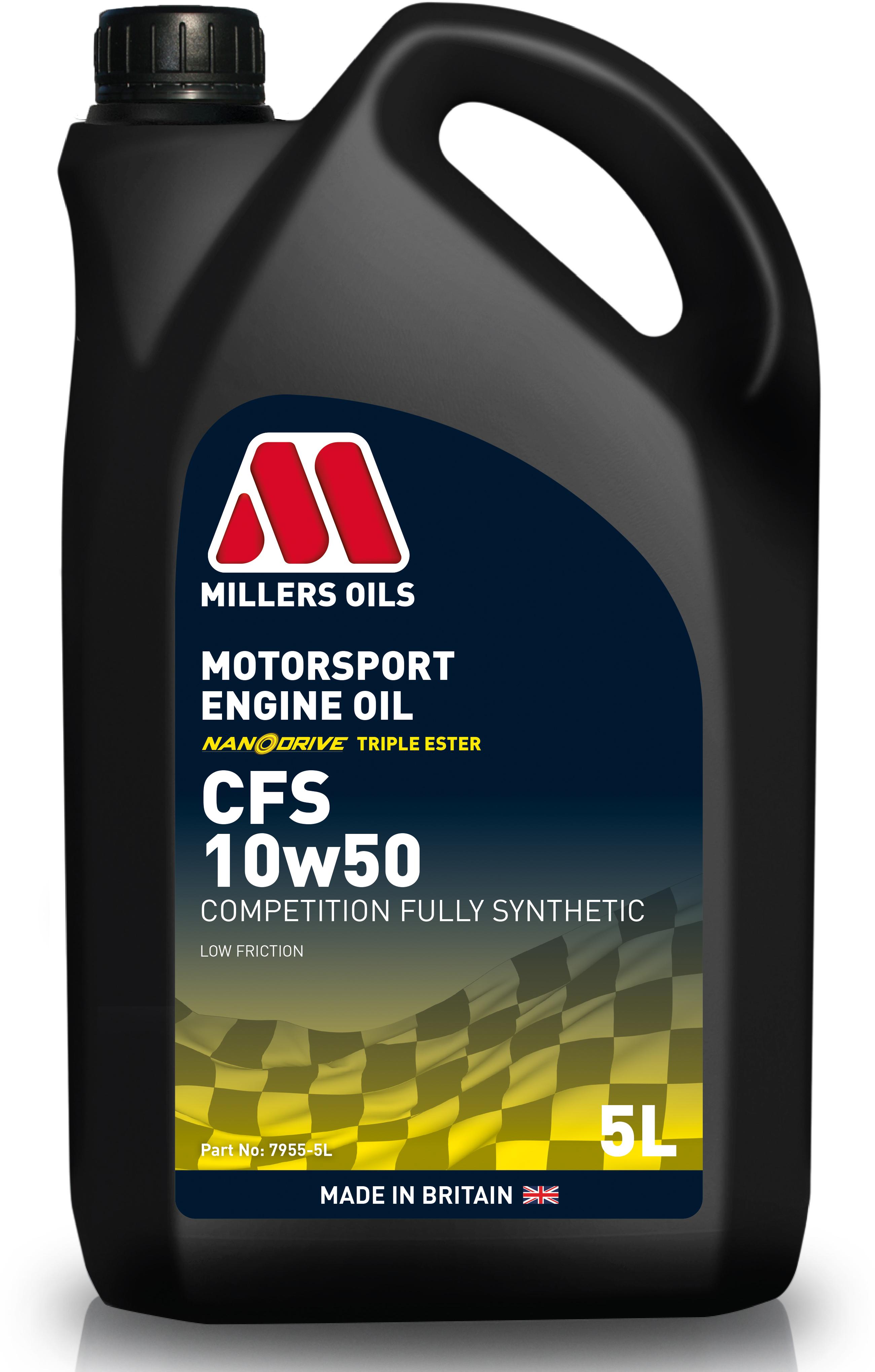 Millers Oils Cfs 10W50 Motorsport Engine Oil - 5L