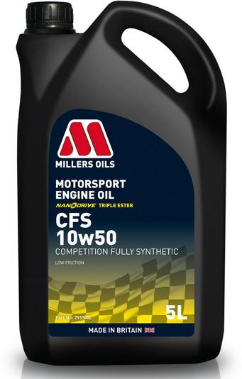 Millers Oils CFS 10W50 Motorsport Engine Oil - 5L