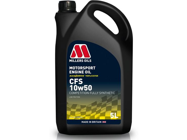 Millers Oils CFS 10W50 Motorsport Engine Oil - 5L