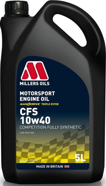 Millers Oils CFS 10W40 Motorsport Engine Oil - 5L