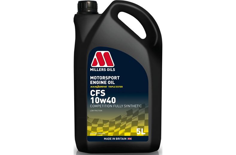 Millers Oils CFS 10W40 Motorsport Engine Oil - 5L Millers Oils CFS 10W40 Motorsport Engine Oil - 5L