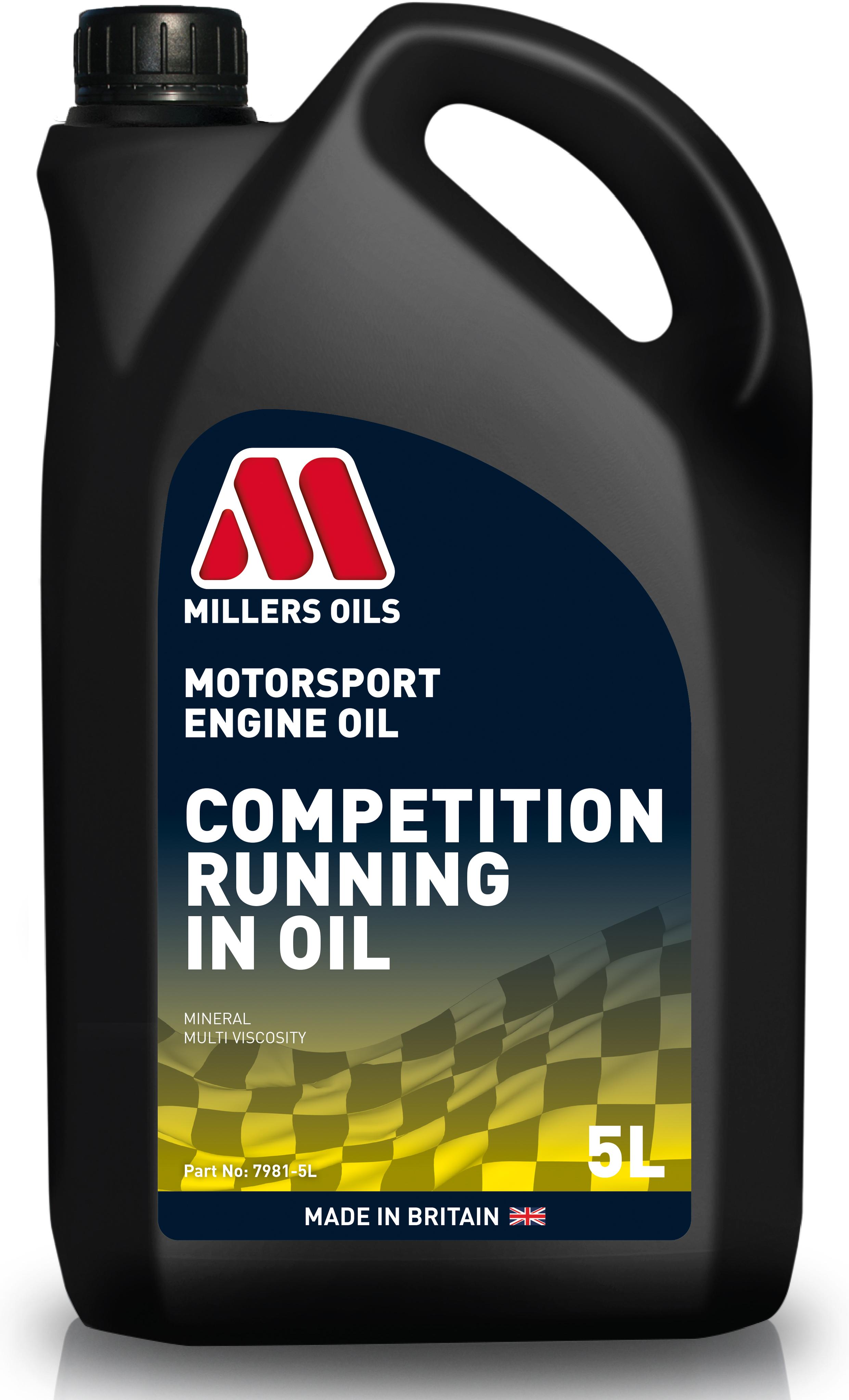 Millers Oils Cro 10W40 Motorsport Running In Oil - 5L
