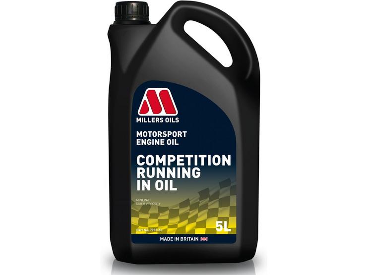 Millers Oils CRO 10W40 Motorsport Running In Oil - 5L