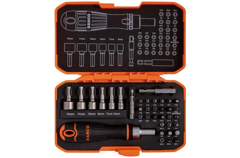 Bahco 36pc Ratcheting Coloured Bit Set Bahco 36pc Ratcheting Coloured Bit Set