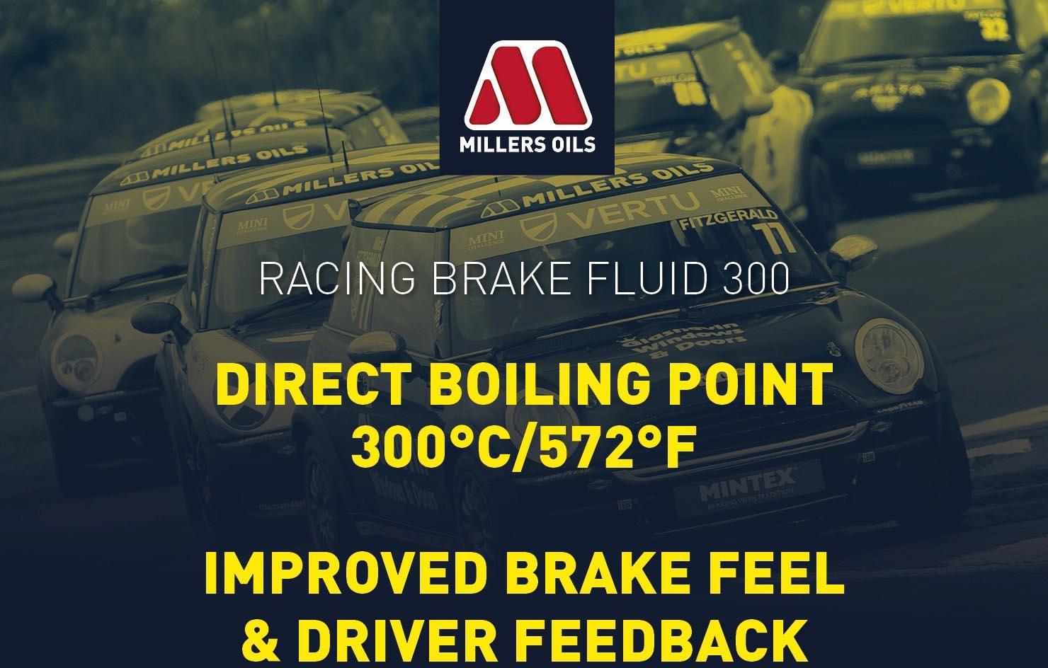 Millers Oils Racing Brake Fluid 300 Plus - 500ml