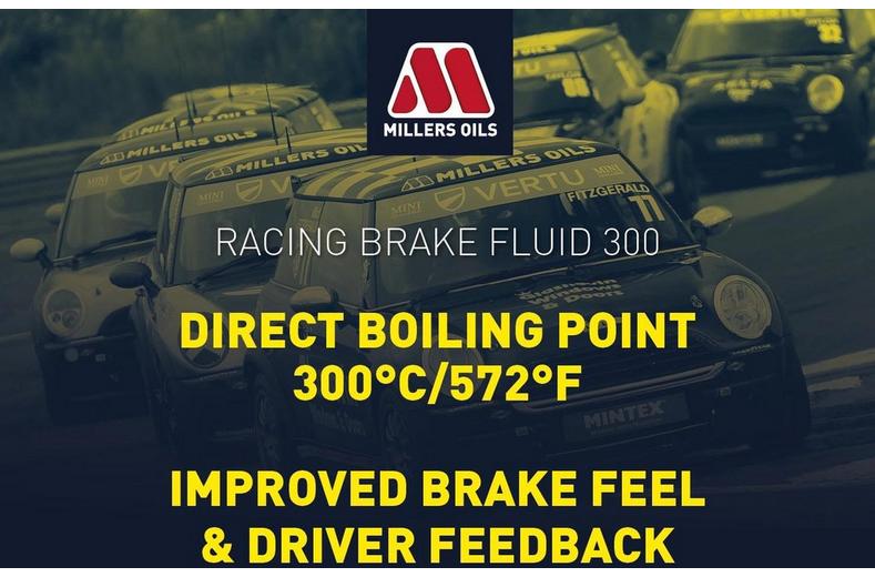 Millers Oils Racing Brake Fluid 300 Plus - 500ml Millers Oils Racing Brake Fluid 300 Plus - 500ml