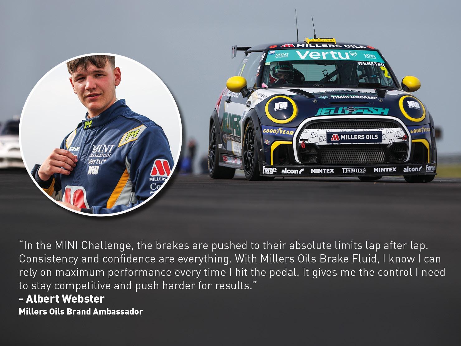 Millers Oils Racing Brake Fluid 300 Plus - 500ml