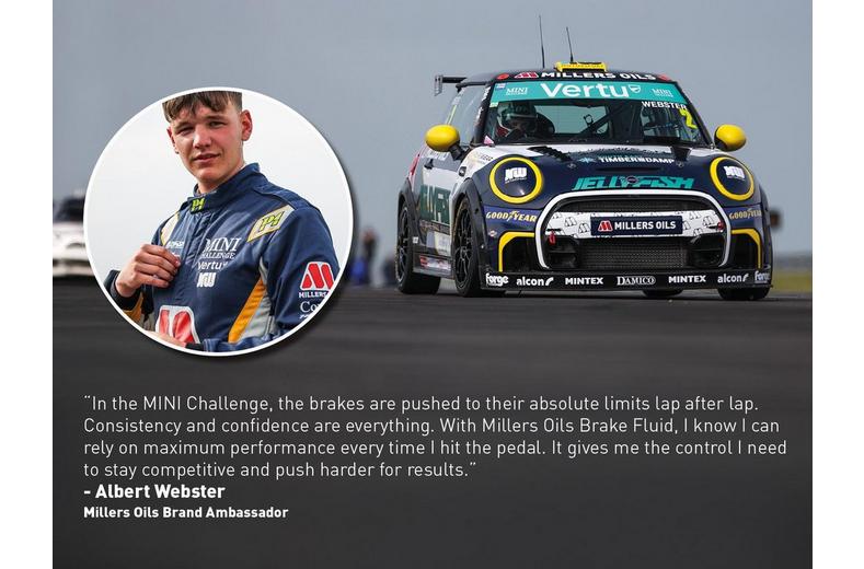 Millers Oils Racing Brake Fluid 300 Plus - 500ml Millers Oils Racing Brake Fluid 300 Plus - 500ml