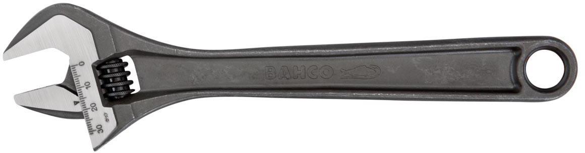 Bahco Black Adjustable Wrench 4in