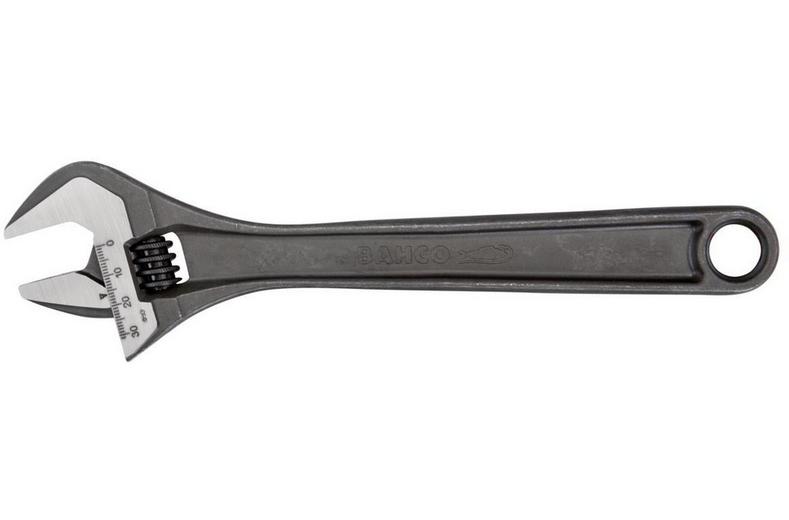 Bahco Black Adjustable Wrench 4in Bahco Black Adjustable Wrench 4in
