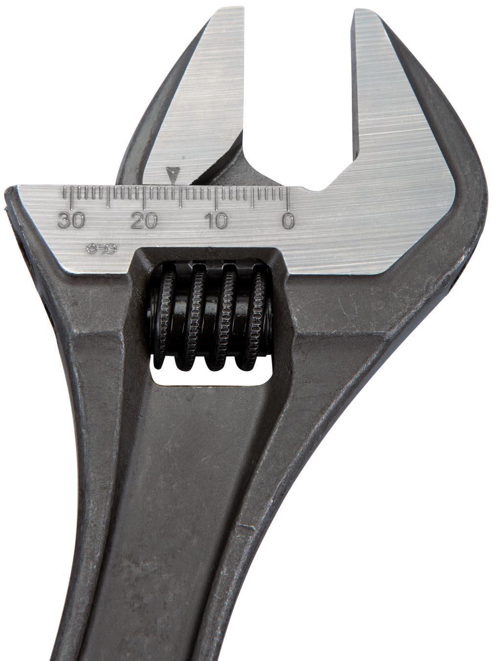 Bahco Black Adjustable Wrench 15in