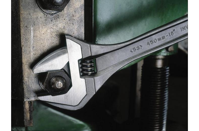 Bahco Black Adjustable Wrench 18in Bahco Black Adjustable Wrench 18in