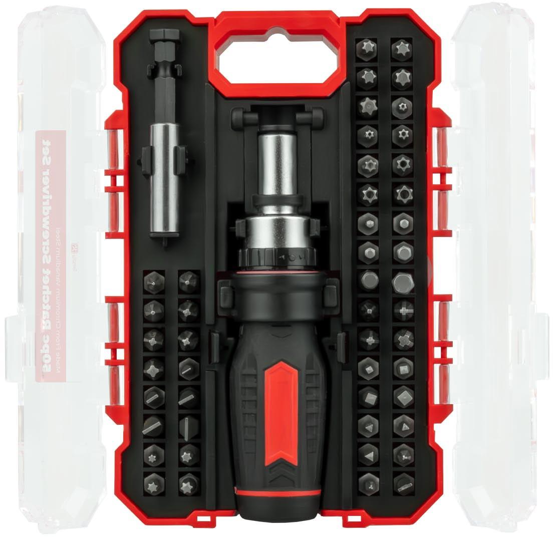 50pc Ratchet Screwdriver Set