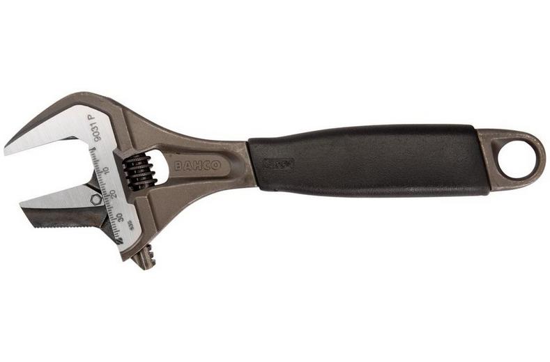 Bahco Black Adjustable Wrench 8in Bahco Black Adjustable Wrench 8in