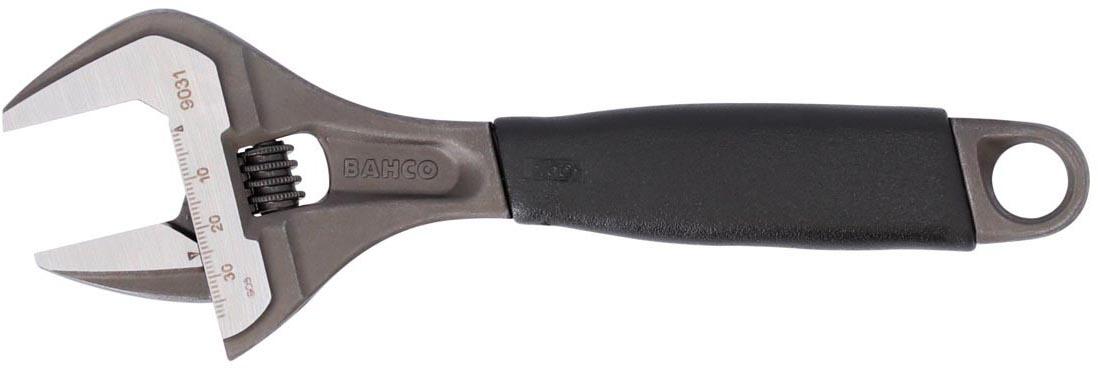 Bahco Black Adjustable Wrench 10in
