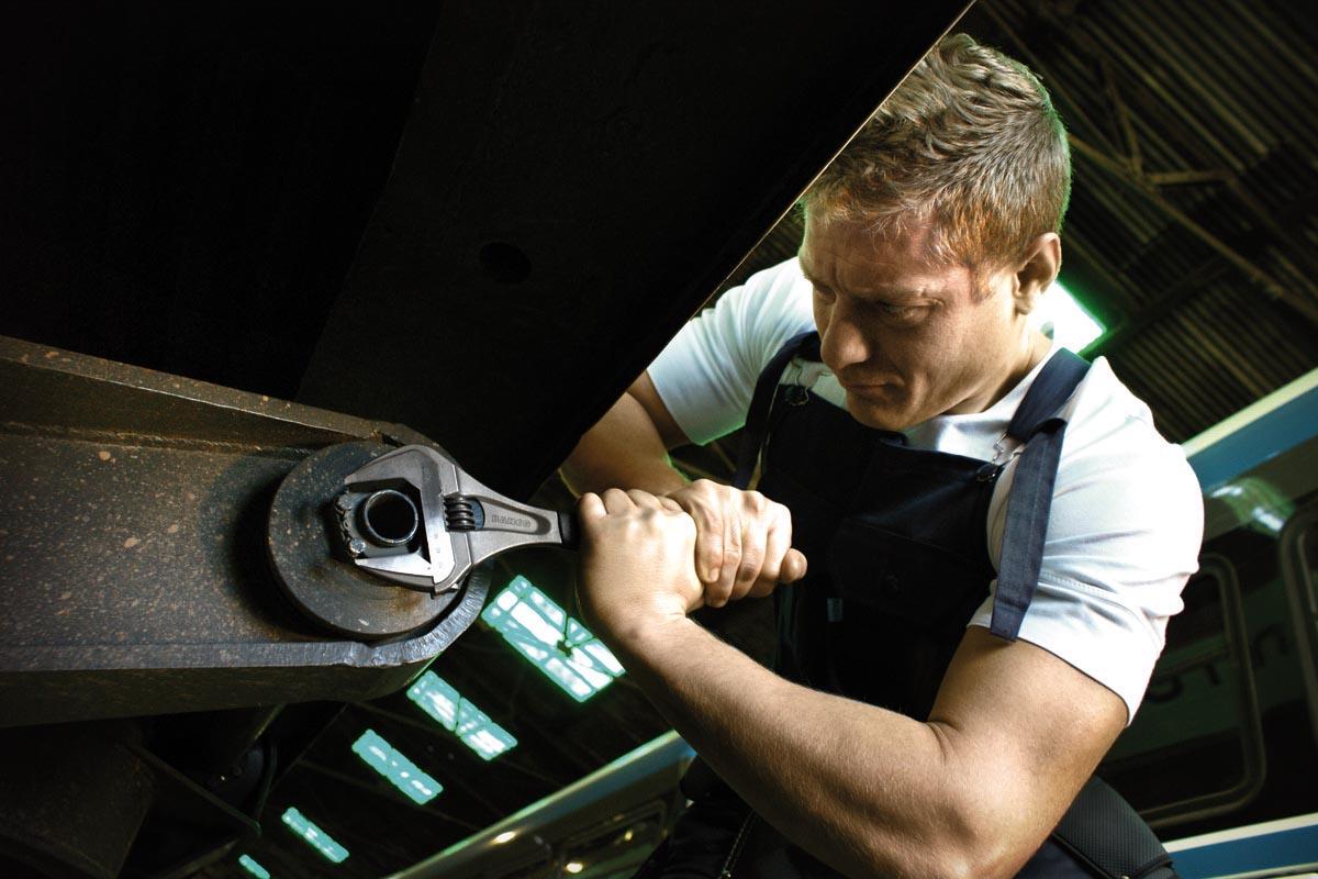 Bahco Black Adjustable Wrench 10in