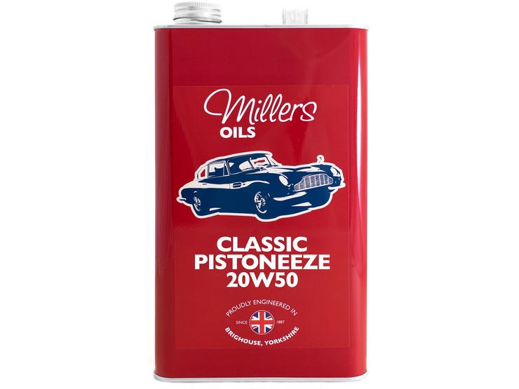 Millers Oils Classic Pistoneeze 20W50 Engine Oil - 5L