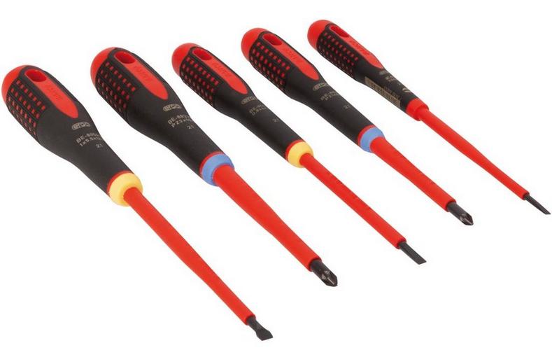 BE-9882S INS ERGO S/DRIVER SET 5PC SL/PZ BE-9882S INS ERGO S/DRIVER SET 5PC SL/PZ