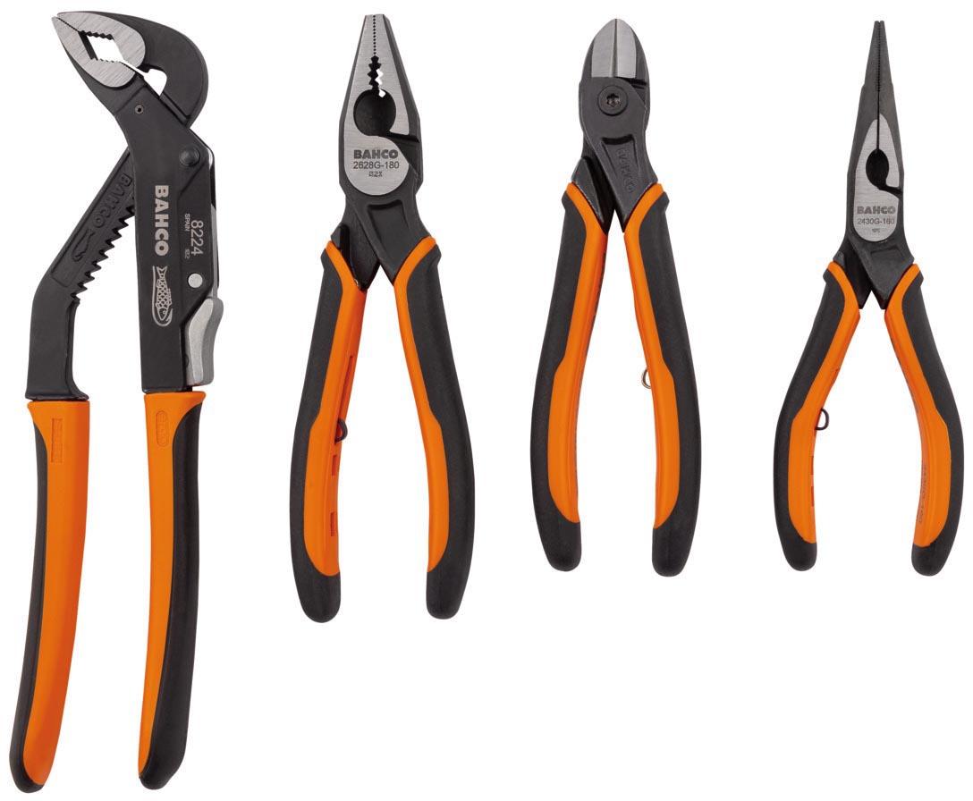 PLIER SET 4PC (8224,2101,2628,2430)