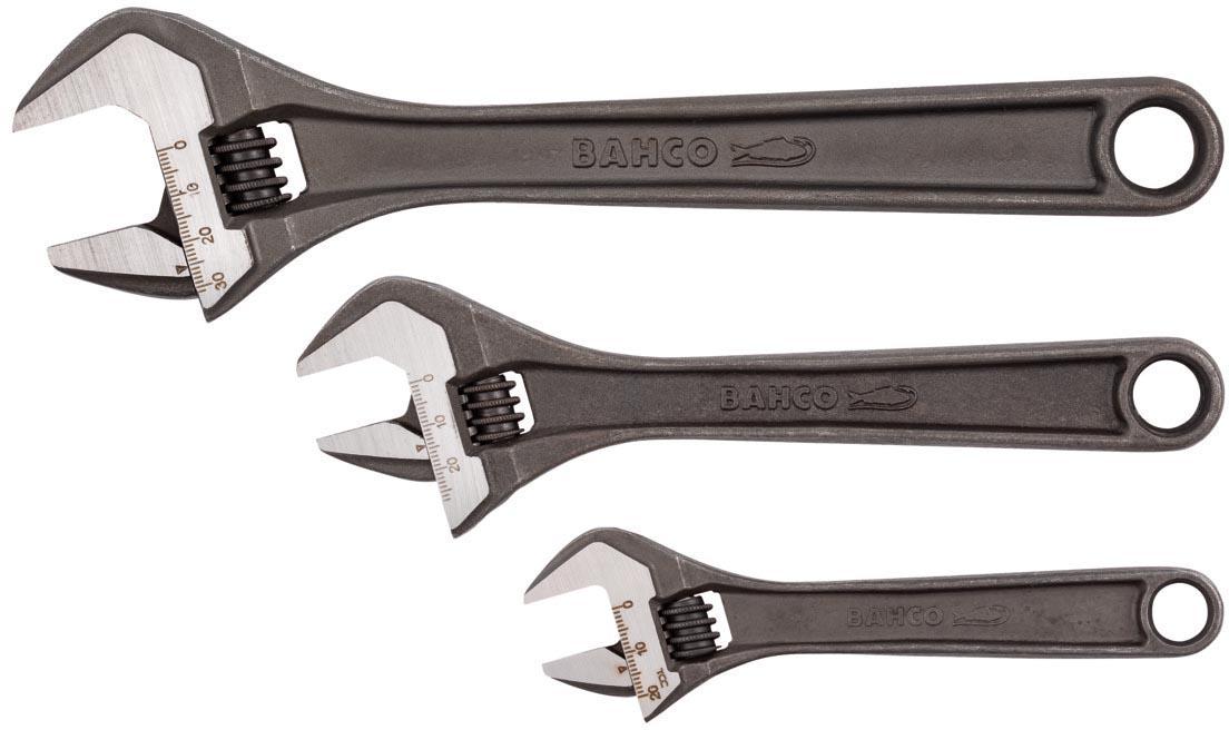 Bahco 3Pc Adjustable Wrench Set