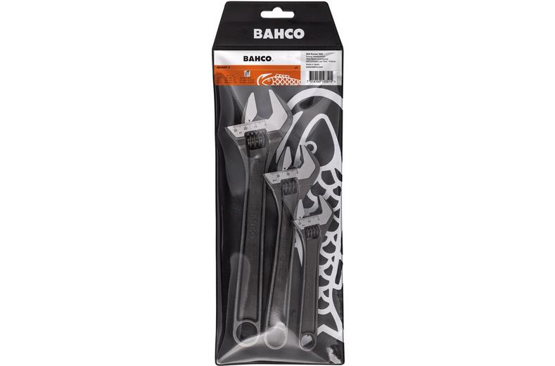 Bahco 3Pc Adjustable Wrench Set Bahco 3Pc Adjustable Wrench Set