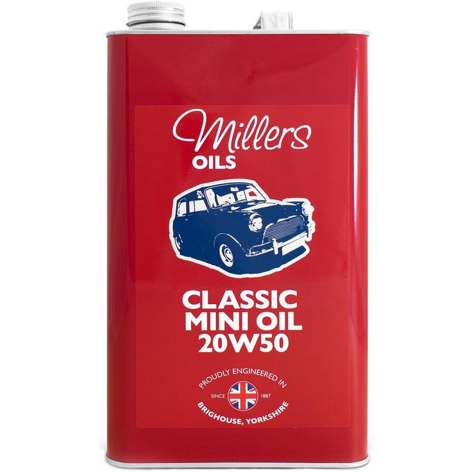 Flikkeren ei Honderd jaar Millers Oils Classic Mini 20W50 Engine Oil - 5L | Halfords UK