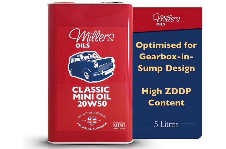 Millers Oils Classic Mini 20W50 Engine Oil - 5L Millers Oils Classic Mini 20W50 Engine Oil - 5L