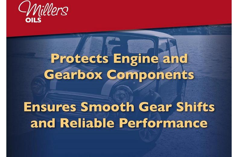 Millers Oils Classic Mini 20W50 Engine Oil - 5L Millers Oils Classic Mini 20W50 Engine Oil - 5L