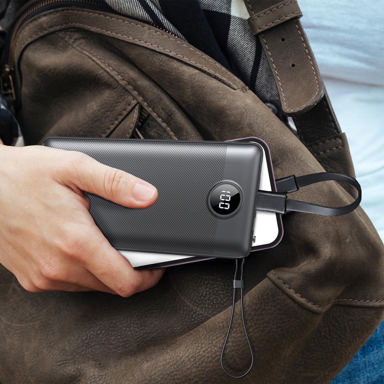 Fine & Dandy PD Powerbank (w/ Built-in Cable)